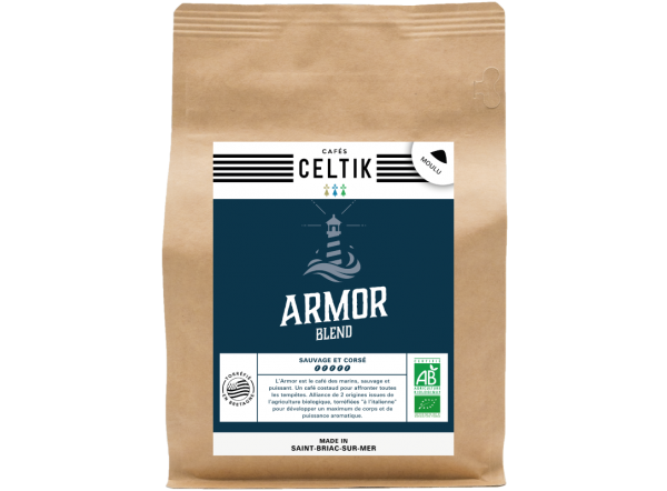 Armor blend mélange café biologique moulu