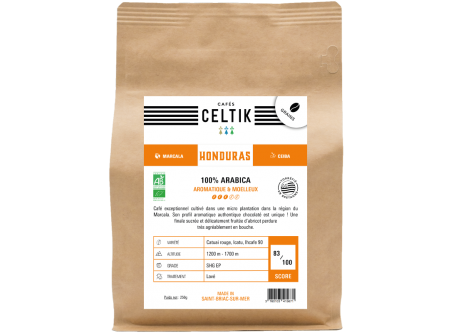 Honduras Ceiba café biologique grain